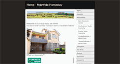 Desktop Screenshot of mdawidahomestay.com
